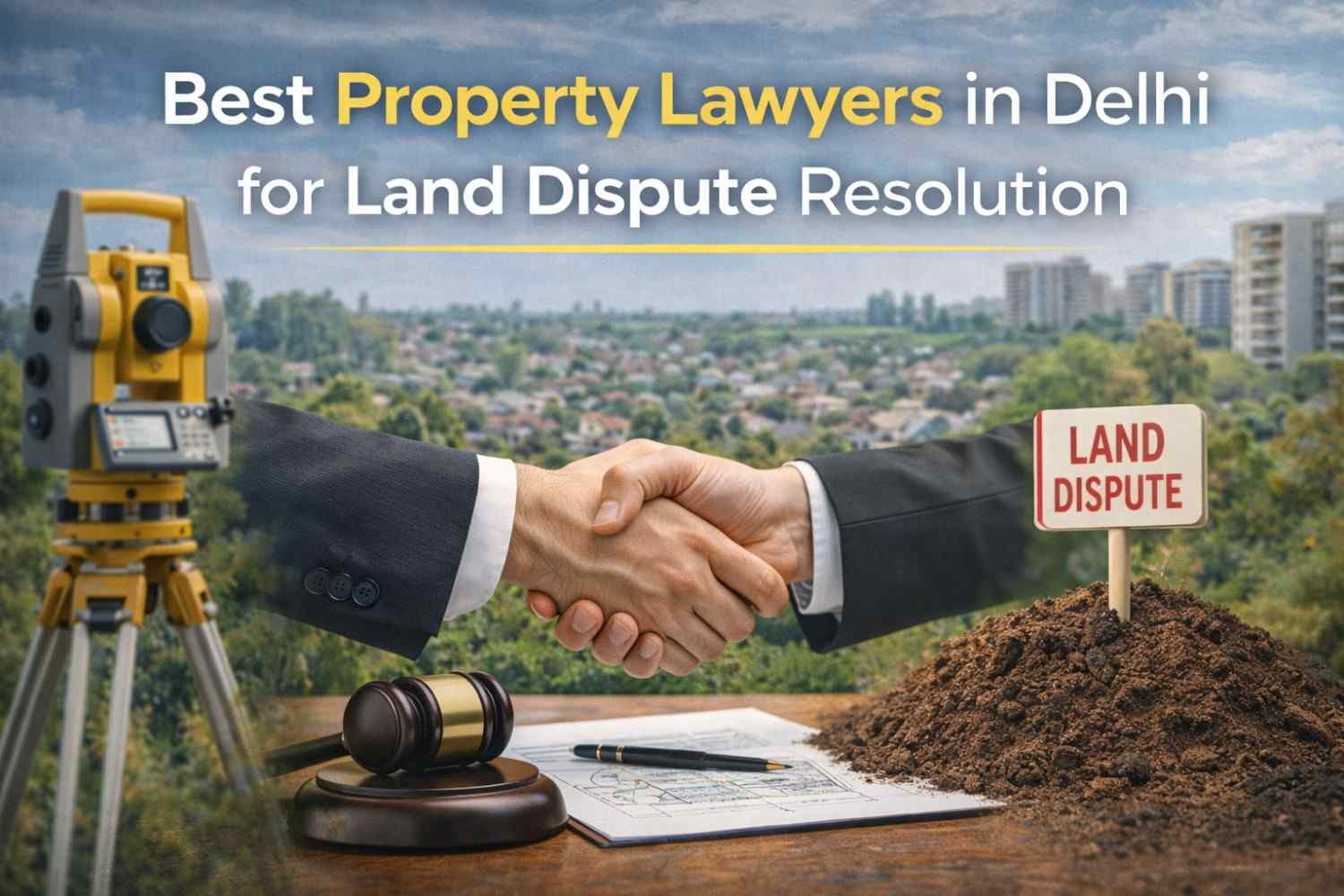 Best Property Lawyers in Delhi for Land Dispute Resolution